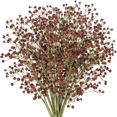 Productafbeelding van Kunstplant, Sluiersalie, 10 stuks, bruin, 60 cm