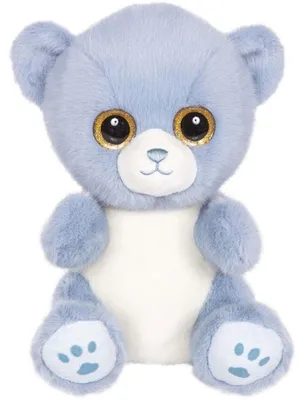 Image de Peluche Ours en Denim Cutydoos BLEU - 23 cm