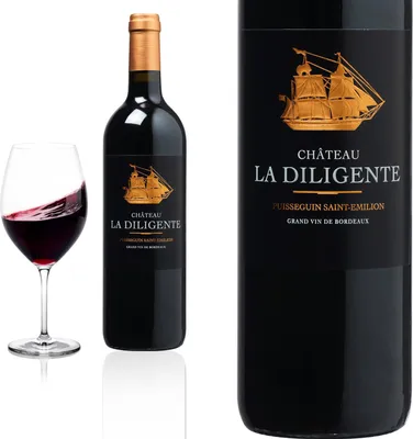 Produktbild von 6er Karton 2015 Puisseguin Saint-Emilion von Château la Diligente - Rotwein