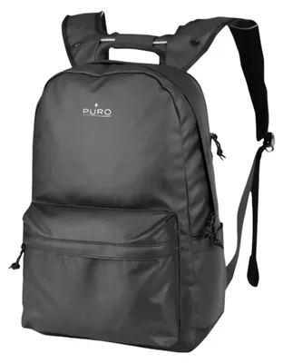 Immagine prodotto di PURO, zaino impermeabile per laptop da 15,6 pollici con porta USB su tutta la superficie, nero