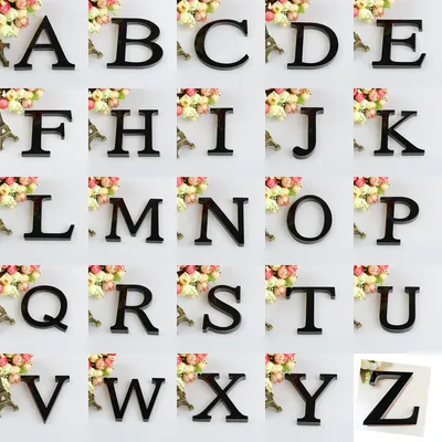 Immagine prodotto di Adesivo murale 3D lettera nera riflettente 150 mm, numero 3