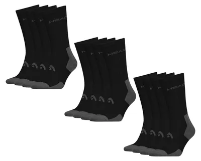 Produktbild von HEAD Sportliche Tennissocken 6 Paar, aus Baumwoll-Mix, weich und dämpfend