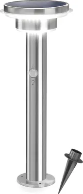 Produktbild von esotec Solar PIR-Standleuchte TINI 45 | Edelstahl-Gehäuse Li-Ion Akku 102596