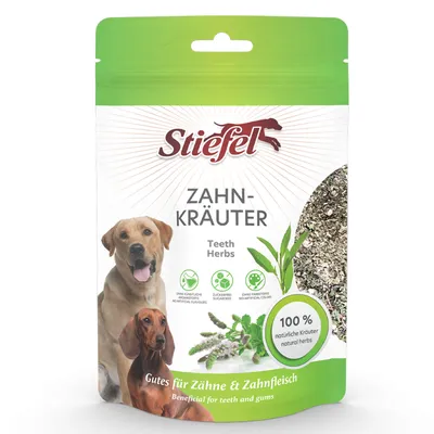 Produktbild von Stiefel Hund Zahnkraeuter 100 gr.