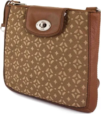 Zdjęcie produktu dla Damska torebka Fossil Wmns Shoulderbag Marlow Signature Crossbody Brown