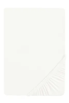 Produktbild von biberna Jersey-Elastic-Topper-Spannbetttuch WEISS 140x200-160x220 cm