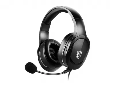 Produktbild von MSI Immerse GH20, Kabelgebunden, Gaming, 20 - 20000 Hz, 245 g, Kopfhörer, Schwarz