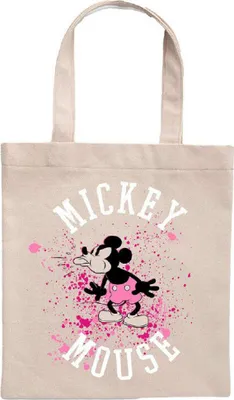 Image de Sun City Mickey Mouse Disney Sac en tissu Beige Beige One Size