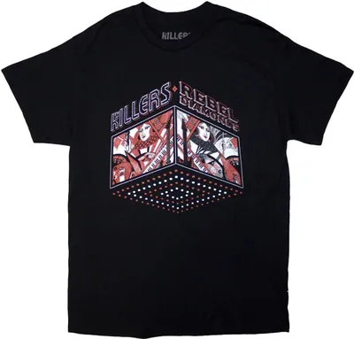 Obrázek produktu pro The Killers - Tričko "Tour '24 Rebel Diamonds" pro muže/dámy Uni RO13045 (S) (Black)