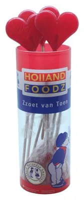 Produktbild von Holland Foodz Herz Lutscher 10 Stück