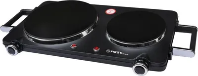 Produktbild von TZS First Austria Infrarot Doppelkochplatte | Tragbares Kochfeld mit Griffen, 2500 Watt | Grillen, Garten, Outdoor, Indoor **