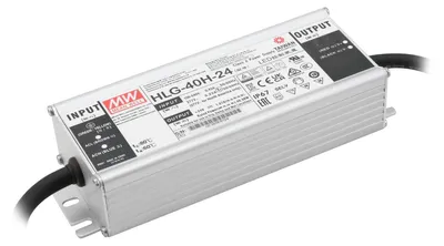 Productafbeelding van MEANWELL LED-voeding, 40W / 24V, IP67 (51405000)
