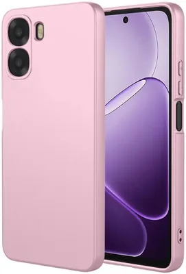 Produktbild von Hülle für Oppo A6x - Phonesta Soft Silk Silikon Back Cover - Rosa