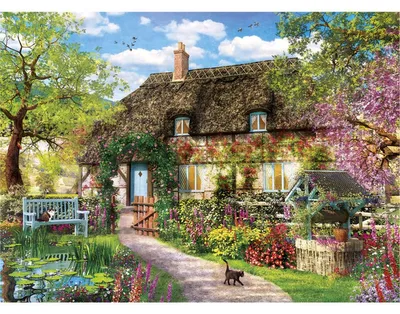 Obrázok produktu pre Clementoni The Old Cottage, 1000 kusov, Krajinka, 10 rok / roky