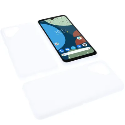 Produktbild von foto-kontor Hülle kompatibel mit Fairphone 4 Schutzhülle weiß Tasche Gummi TPU Handy Schutz Handytasche Handyhülle Smartphone Case Kantenschutz Eckenschutz