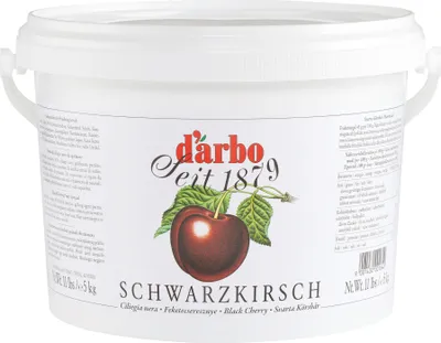 Produktbild von Darbo Schwarzkirsch Fruchtaufstrich 5000g