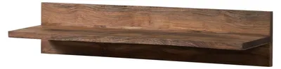 Produktbild von MASSIVMOEBEL24.DE Wandregal Sheesham 110x25x20 grau geölt NATURE GREY #0110