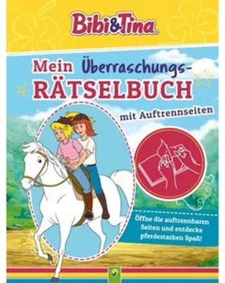 Image de Bibi & Tina Mein Überraschungs-Rätselbuch mit Auftrennseiten. Für Kinder ab 5 Jahren