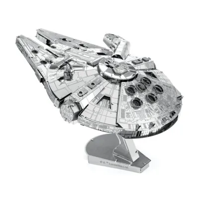 Produktbild von Metal Earth Millennium Falcon, Shuttle-Modell, Montagesatz, Millennium Falcon, Unisex, Metall, Star Wars