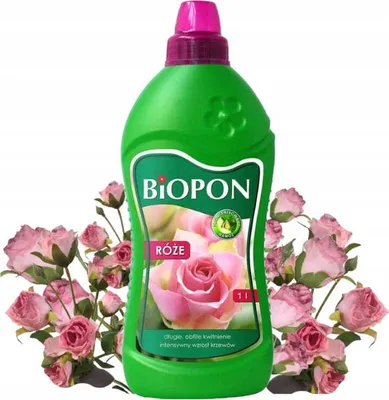 Produktbild von Biopon Flüssigdünger für Rosen, 1 Liter