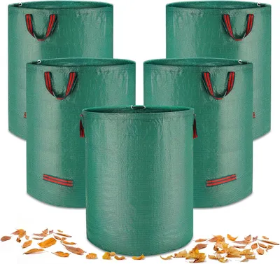 Produktbild von Gartenabfallsack 272 l, 5 Stück, Polypropylen, für Gartenabfälle