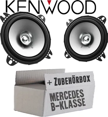 Produktbild von lasse W245 Heck - Lautsprecher Boxen Kenwood KFC-S1056 - 10cm Koax Auto Einbauzubehör - Einbauset passend für Mercedes B-Klasse JUST SOUND best choice for caraudio