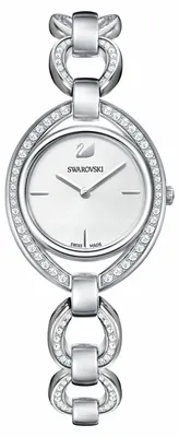 Image de Montre bracelet pour femme Swarovski, référence 5376815, boîtier en acier inoxydable, bracelet en métal