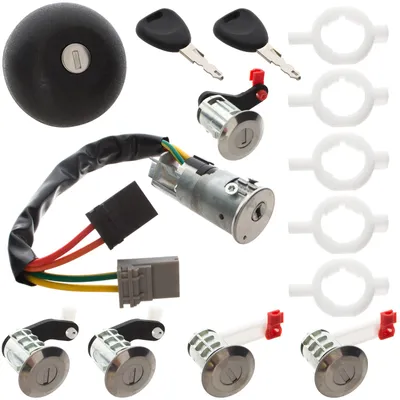 Immagine prodotto di Renault Master II 1998 - Interruttore di accensione completo + 5 inserti serratura + Set tappo serbatoio