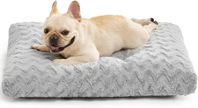 Produktbild von Hundekissen EHEYCIGA Hundebett Mittelgroße Hunde waschbar, 73x53cm, flauschiges Hundekissen für kleine mittelgroße Hunde, gemütliche Wende-Hundematte