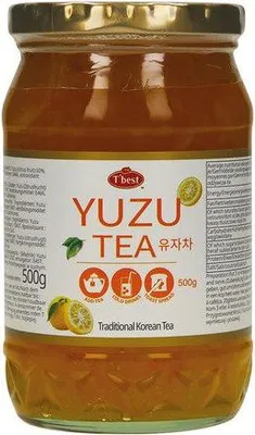 Immagine prodotto di T'best | Tè coreano allo yuzu - 500 g - Agrumi asiatici - Vitamina C - Senza allergeni