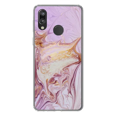 Produktbild von MuchoWow® Handyhülle Schutzhülle Hülle für Huawei P20 Lite (2020) Marmor - Farbe - Abstrakt Silikon Softcase Handy Hülle - Kartenhalter