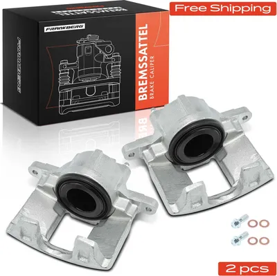 Image de Frankberg 2x Étrier de Frein Essieu Avant pour Jeep Cherokee Compass Wrangler III