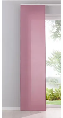 Produktbild von Flächenvorhang Schiebegardine Cationic »Palermo« blickdicht Leinen Optik natura seidenmatt, HxB 245x60 cm, Altrosa Landhaus Stil 204411