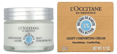 Produktbild von L'Occitane Shea Butter Light Comforting Cream 50ml