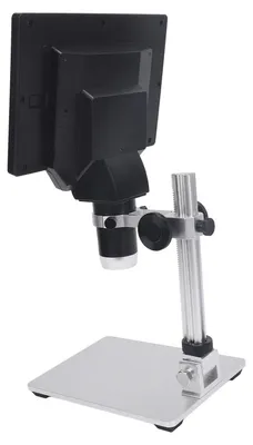 Produktbild von 7-Zoll-LCD-Digitalmikroskop 1200X 1080P 12MP Fokussierung Löten mit 8 einstellbaren LED-Leuchten 10 mm Objektabstand für die Reparatur von Telefonuhre