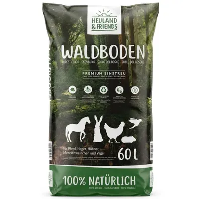 Produktbild von Heuland Waldboden-Einstreu 60 Liter aus Tannen- und Fichtennadeln