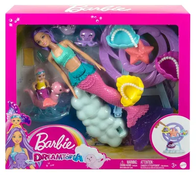 Image de Barbie Dreamtopia Sirène Set de soins