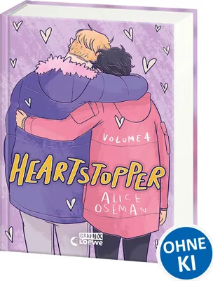 Produktbild von Heartstopper Volume 4 (deutsche Hardcover-Ausgabe)