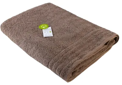 Produktbild von ARTG - Badetuch, Baumwolle aus biologischem Anbau LT3158 (Einheitsgröße) (Walnussbraun)