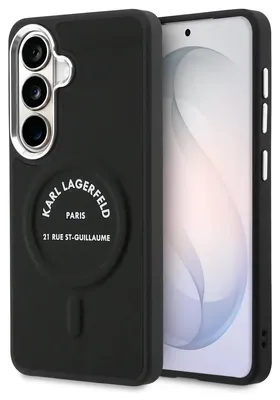 Obrázok produktu pre Puzdro Karl Lagerfeld Embossed Ring RSG Logo MagSafe pre Samsung Galaxy S26+ - čierne
