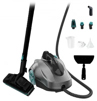 Obrázok produktu pre Cecotec HydroSteam 2000 EasyHome Max, Prenosný parný čistič, 2 L, Šedá, 7,5 m, 2000 W, AC