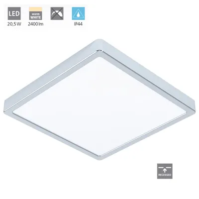 Zdjęcie produktu dla Eglo Wpuszczany reflektor punktowy Fueva 5 LED 20 W chrom