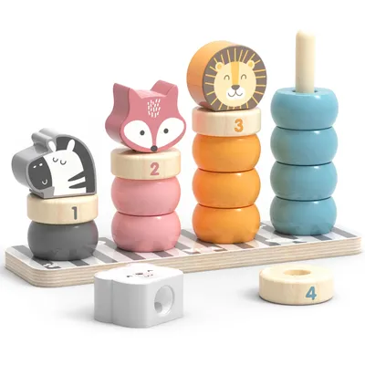 Image de Puzzle éducatif en bois avec animaux VIGA PolarB