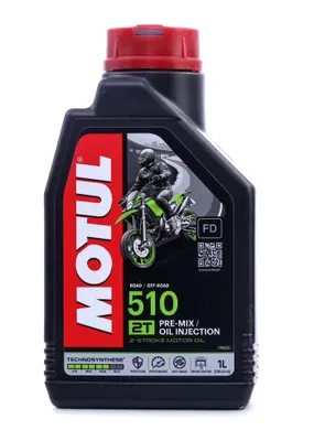 Immagine prodotto di Motul 510 2T olio motore semisintetico da 1 litro per moto a 2 tempi