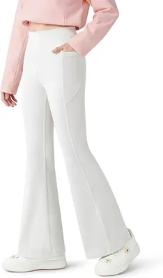 Produktbild von Mädchen Leggings 7-15 Jahre, Schlag Yogahose, 2 Taschen, Sportbroek