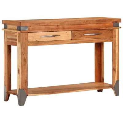 Obrázek produktu pro The Living Store Konzolový stolek 110x34x74 cm z masivního dřeva akácie