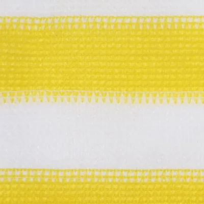 Obrázek produktu pro vidaXL Balkonová zástěna žlutá a bílá 120x600 cm HDPE