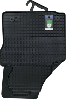 Produktbild von für Ford Galaxy ab 1995-04/2006 hinten Passform PETEX Gummimatten 2-teilig schwarz Allwettermatten Gummifußmatten