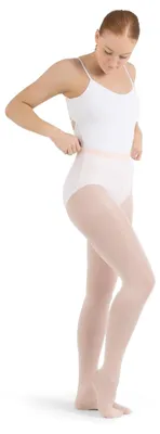 Productafbeelding van Capezio dames ultrasterke, voetbedekte leggings, roze-balletroze, maat L