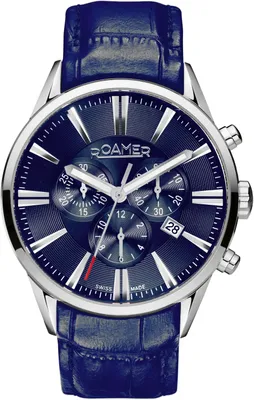 Image de Montre pour homme ROAMER 508837 41 40 05 bleu marine classique